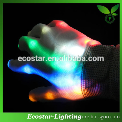 RGB Flashing LED Gloves For Halloween Christmas Gifts